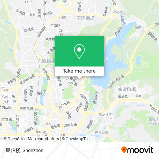 民信楼 map