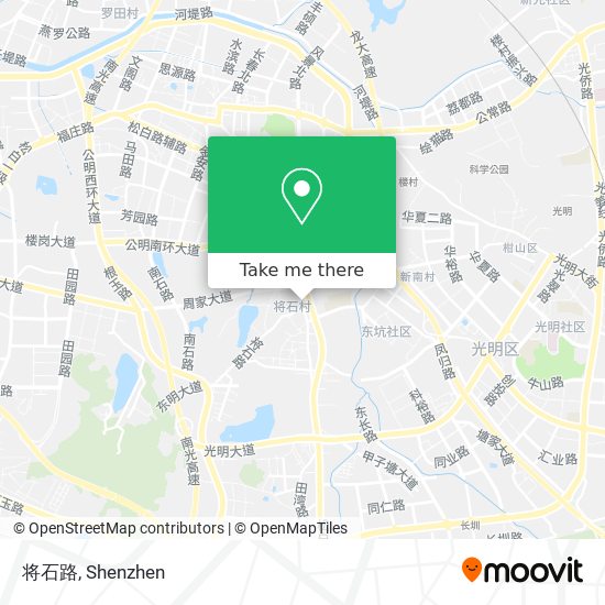 将石路 map