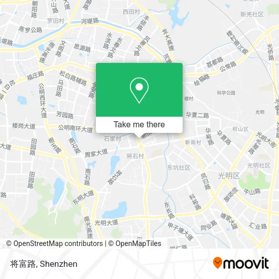 将富路 map