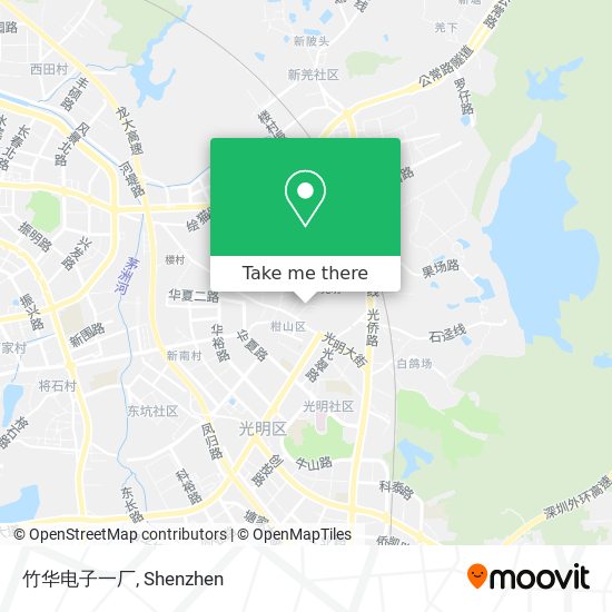 竹华电子一厂 map