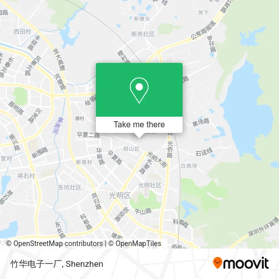 竹华电子一厂 map