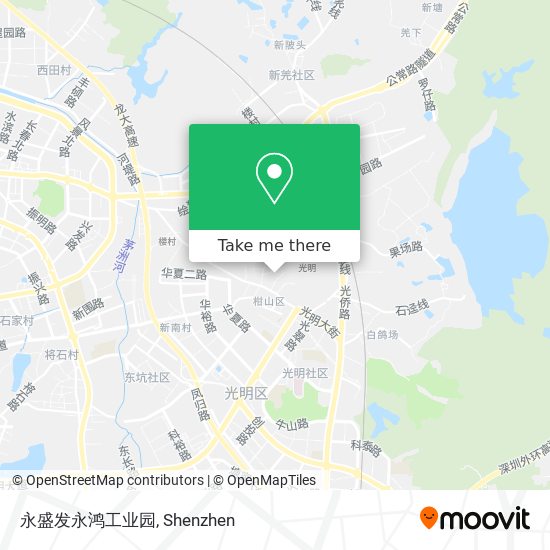 永盛发永鸿工业园 map