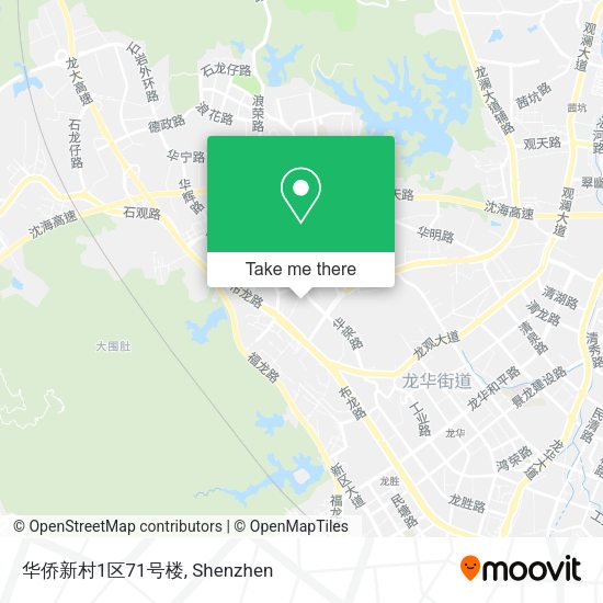 华侨新村1区71号楼 map