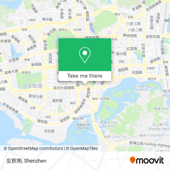 皇辉阁 map