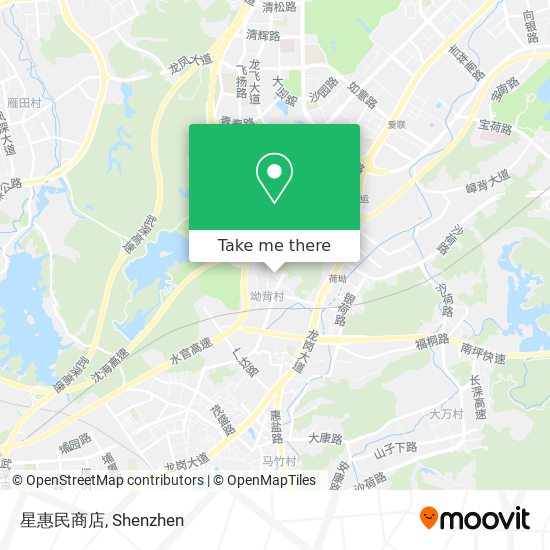 星惠民商店 map