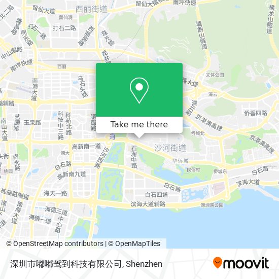 深圳市嘟嘟驾到科技有限公司 map