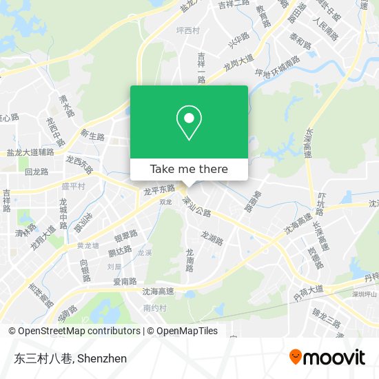 东三村八巷 map