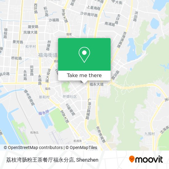 荔枝湾肠粉王茶餐厅福永分店 map