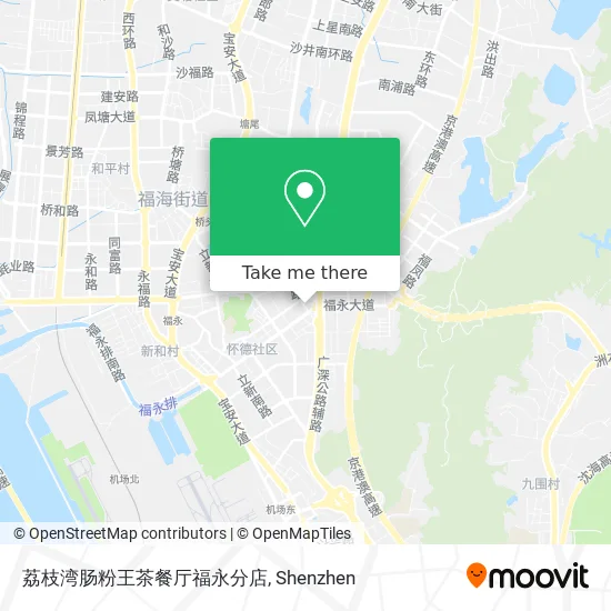 荔枝湾肠粉王茶餐厅福永分店 map