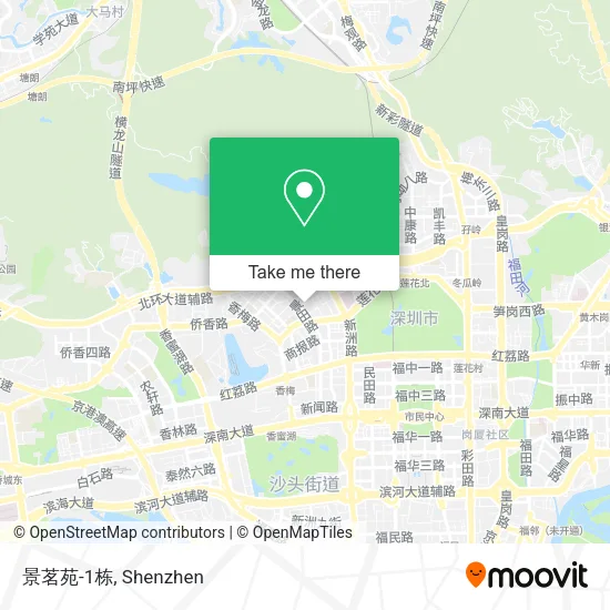 景茗苑-1栋 map