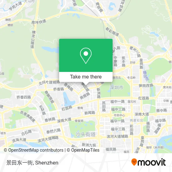 景田东一街 map