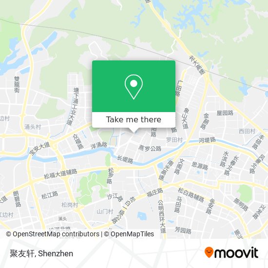 聚友轩 map
