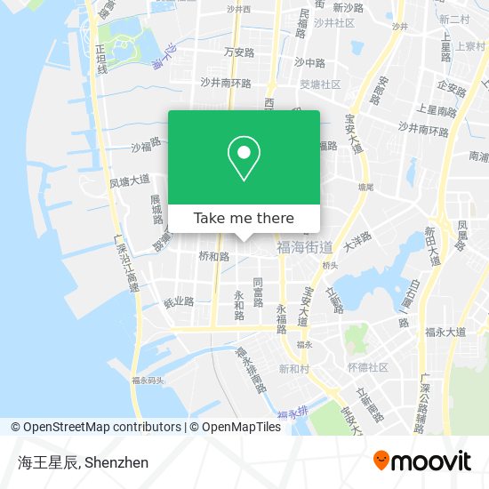 海王星辰 map