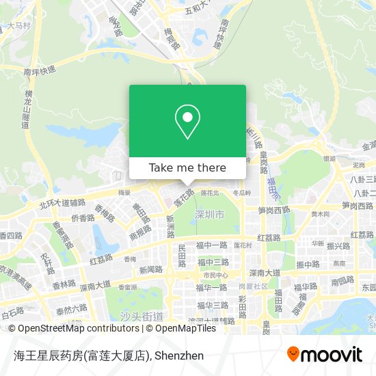 海王星辰药房(富莲大厦店) map