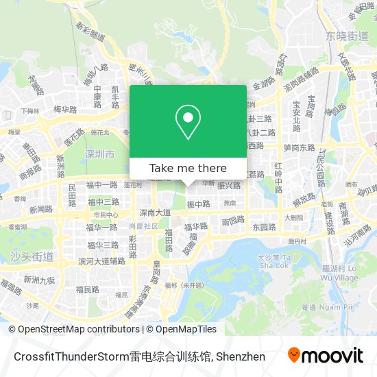 CrossfitThunderStorm雷电综合训练馆 map