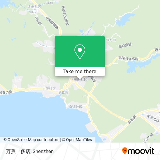 万燕士多店 map