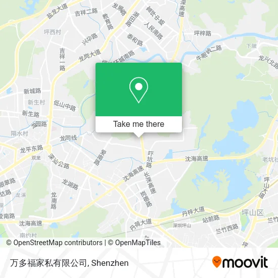 万多福家私有限公司 map