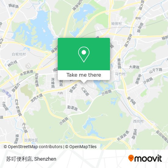 苏叮便利店 map