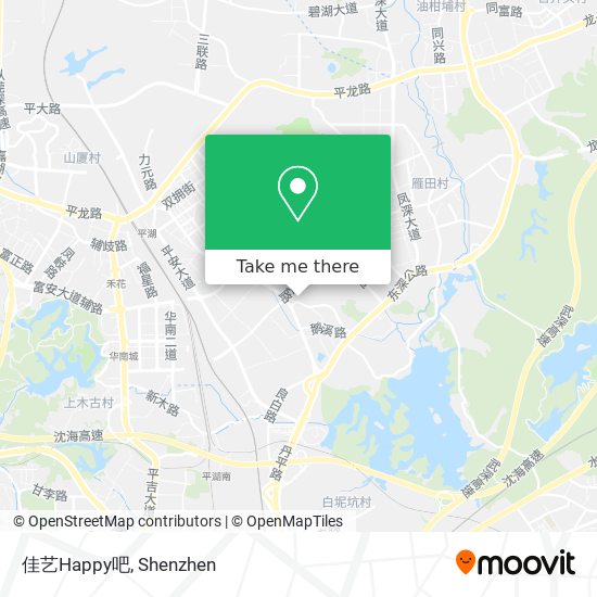 佳艺Happy吧 map