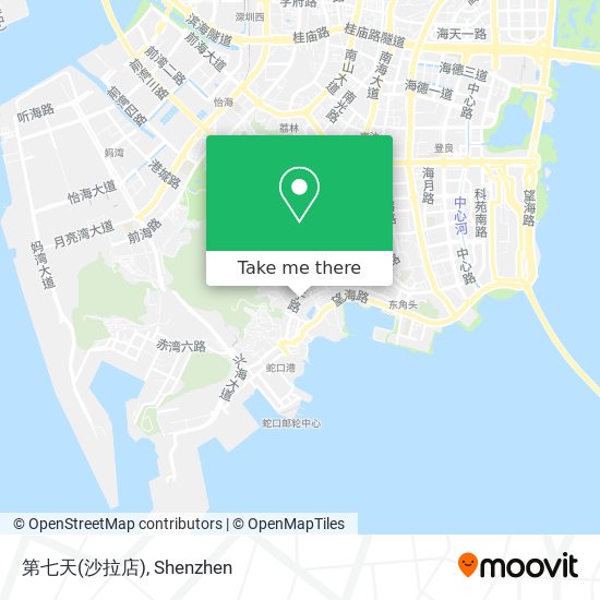 第七天(沙拉店) map