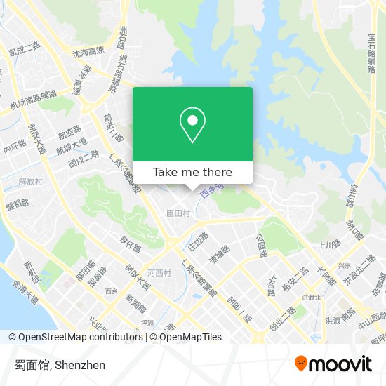 蜀面馆 map