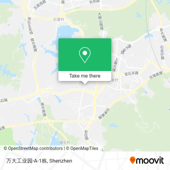 万大工业园-A-1栋 map