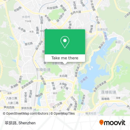 翠荫路 map