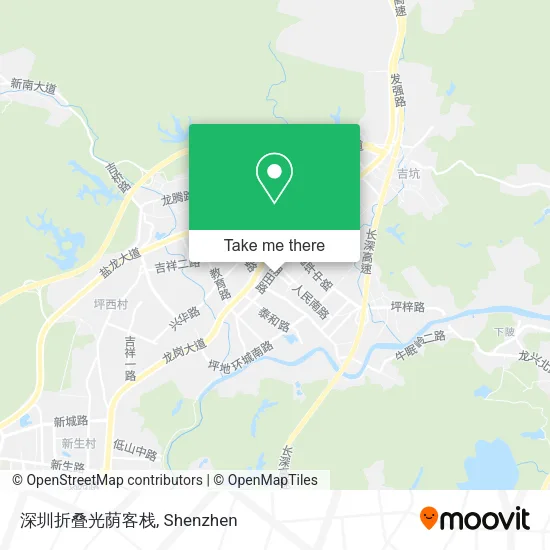 深圳折叠光荫客栈 map