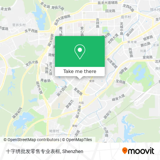 十字绣批发零售专业表框 map