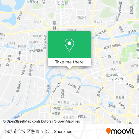 深圳市宝安区懋昌五金厂 map