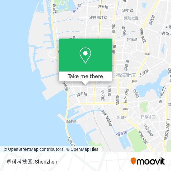 卓科科技园 map