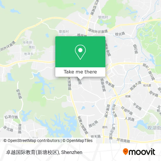 卓越国际教育(新塘校区) map