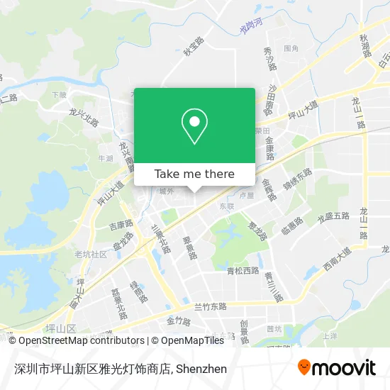 深圳市坪山新区雅光灯饰商店 map