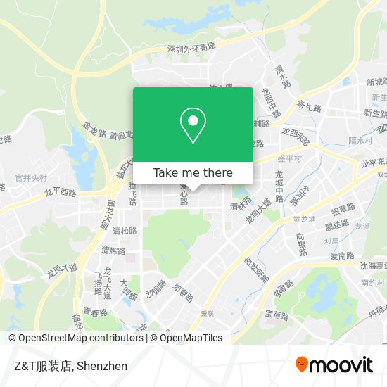 Z&T服装店 map