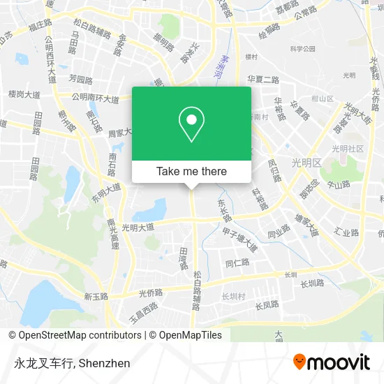 永龙叉车行 map