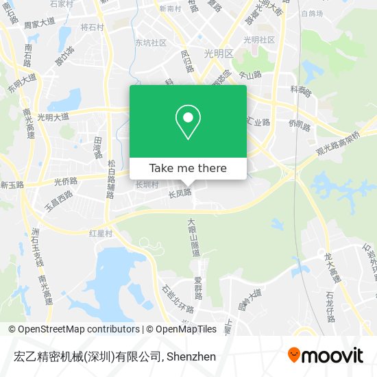 宏乙精密机械(深圳)有限公司 map