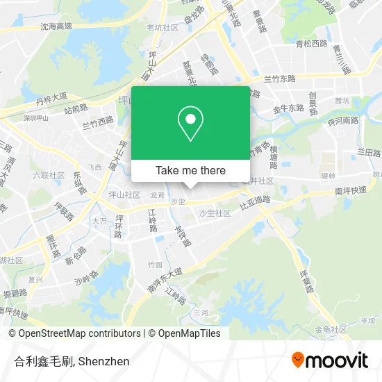 合利鑫毛刷 map