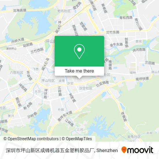 深圳市坪山新区成锋机器五金塑料胶品厂 map