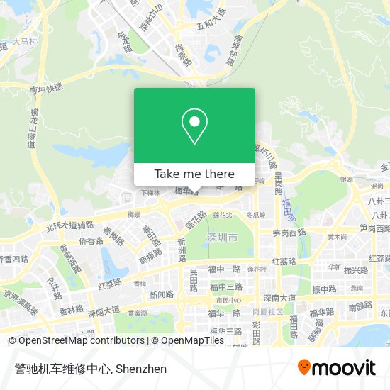 警驰机车维修中心 map