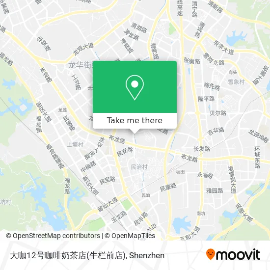 大咖12号咖啡奶茶店(牛栏前店) map