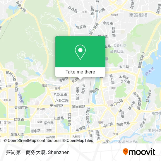 笋岗第一商务大厦 map