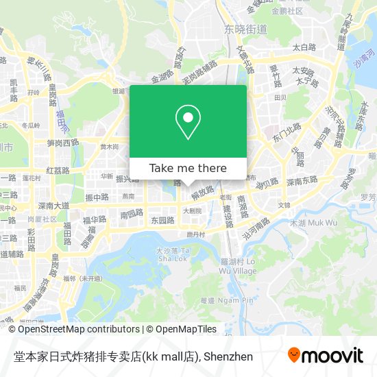 堂本家日式炸猪排专卖店(kk mall店) map