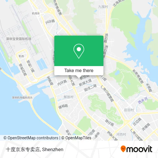 十度京东专卖店 map