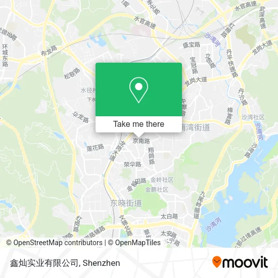 鑫灿实业有限公司 map