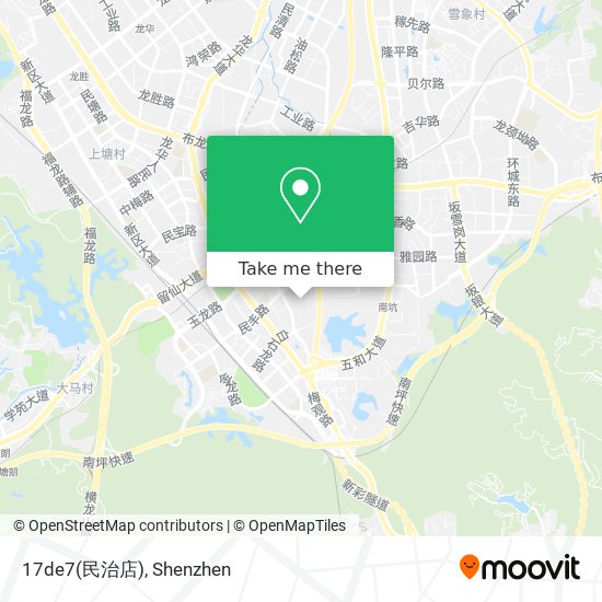 17de7(民治店) map