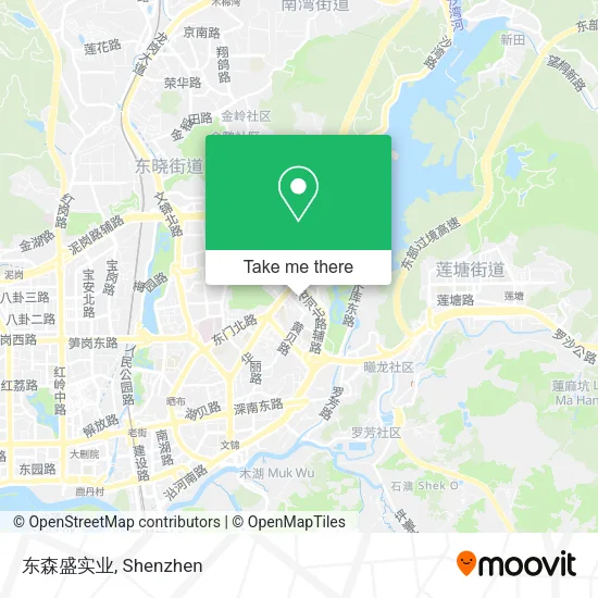 东森盛实业 map