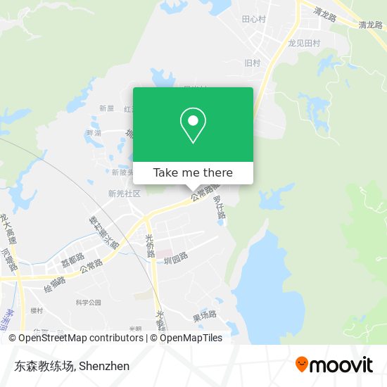 东森教练场 map