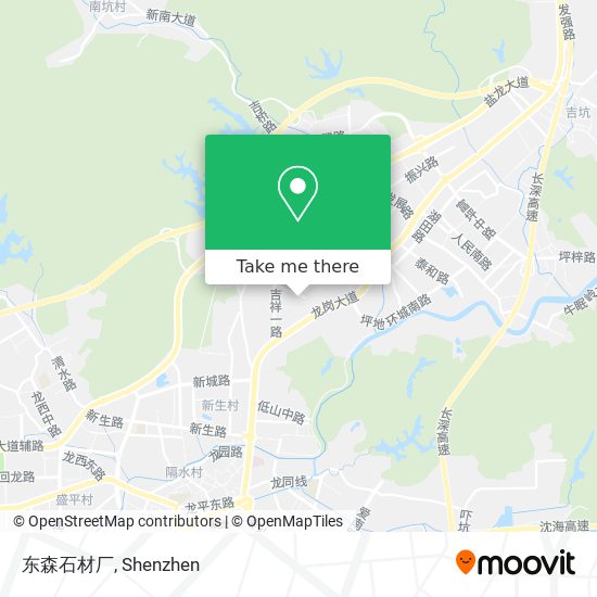 东森石材厂 map