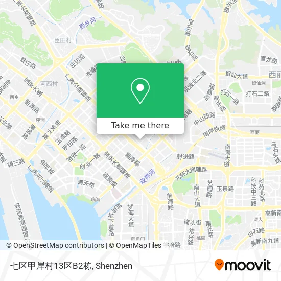 七区甲岸村13区B2栋 map
