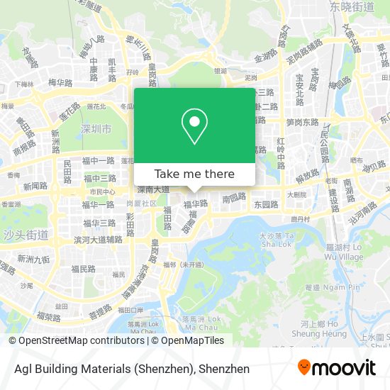 Agl Building Materials (Shenzhen) map